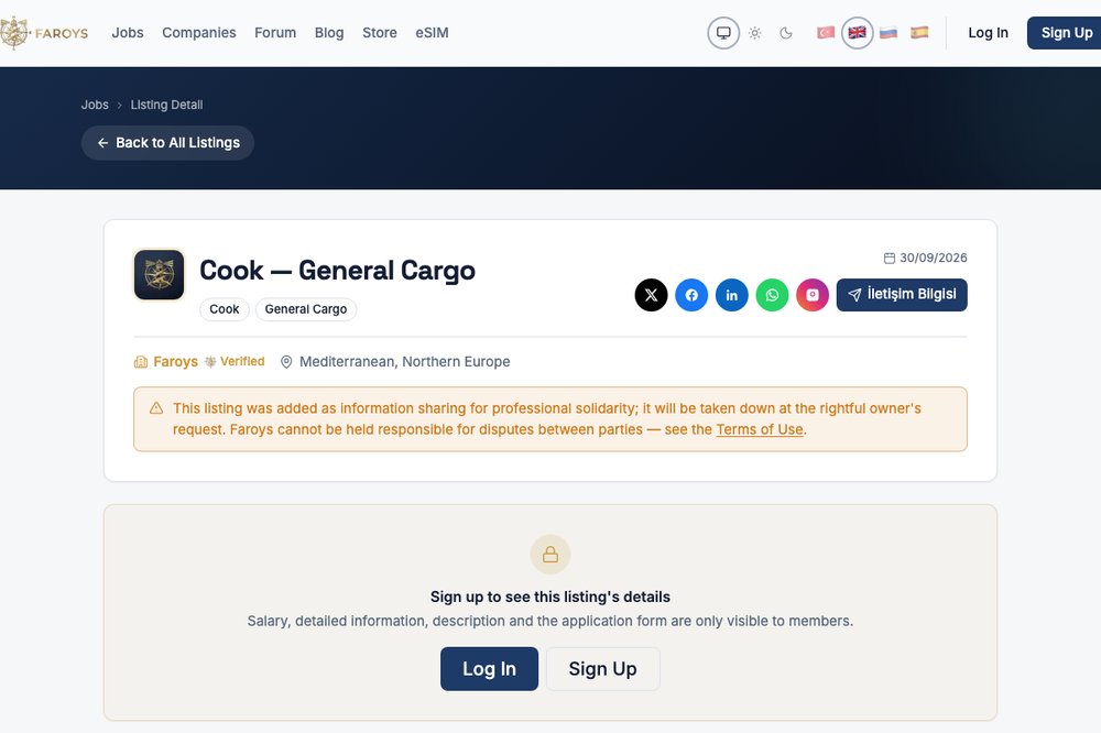 How to Find Maritime Jobs: A Guide to Searching Seafarer Jobs on Faroys