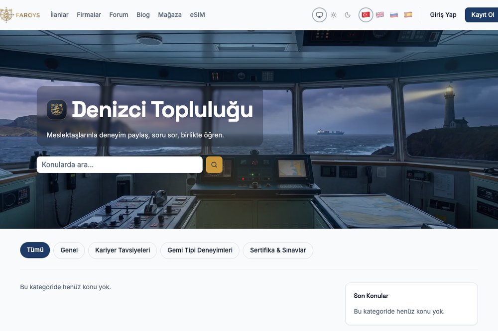Sık Sorulan Sorular: Faroys ve Deniz İş İlanları Hakkında Her Şey